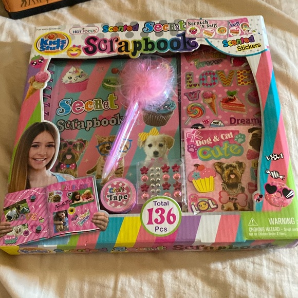 New Hot Focus Scented Secret Scrapbook for Arts and Crafts Project Set/Kit. - Picture 2 of 5